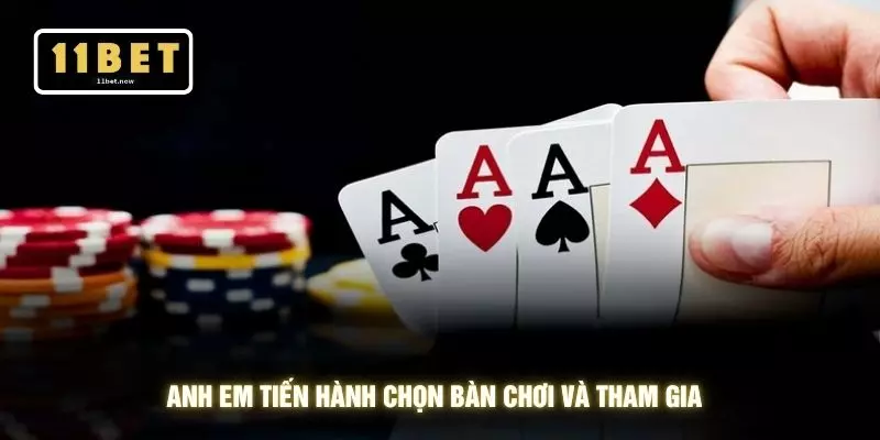 Game Bài 3D - Trải Nghiệm Đỉnh Cao 2026 Cùng 11BET 4 Anh em tiến hành chọn bàn chơi và tham gia
