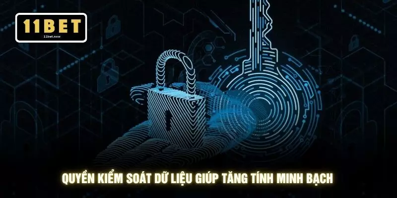 Chính sách bảo mật 4 Quyền kiểm soát dữ liệu giúp tăng tính minh bạch
